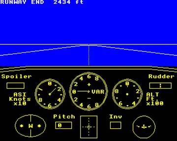 Glider Pilot (1985)(Apex)[h2] screen shot game playing